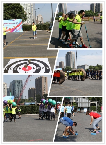 【献礼杭建七十年】奋进新时代 奔跑杭建人——尊龙凯时人生就是博z6com集团建企70周年系列活动之职工趣味运动会圆满举行