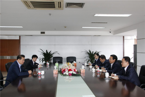 【领导关怀】市城投集团总经理李红良赴尊龙凯时人生就是博z6com调研指导工作